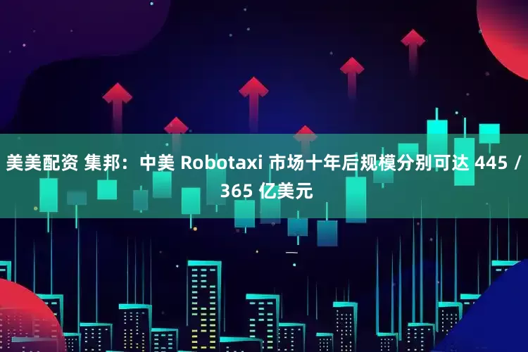 美美配资 集邦：中美 Robotaxi 市场十年后规模分别可达 445 / 365 亿美元